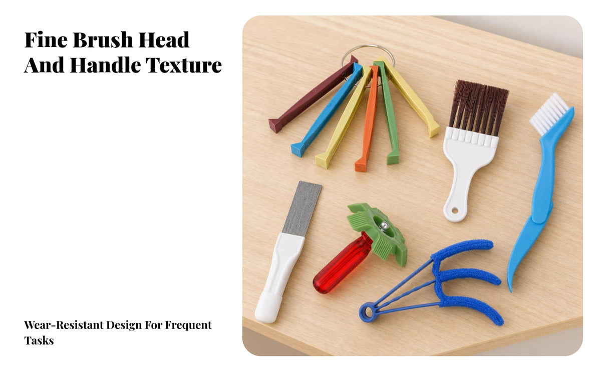 6 Pieces Air conditioners Fin Comb | Compact Size for Tight openings, Easy-Grip Handle Design, cooling system Condenser Fin Straightener