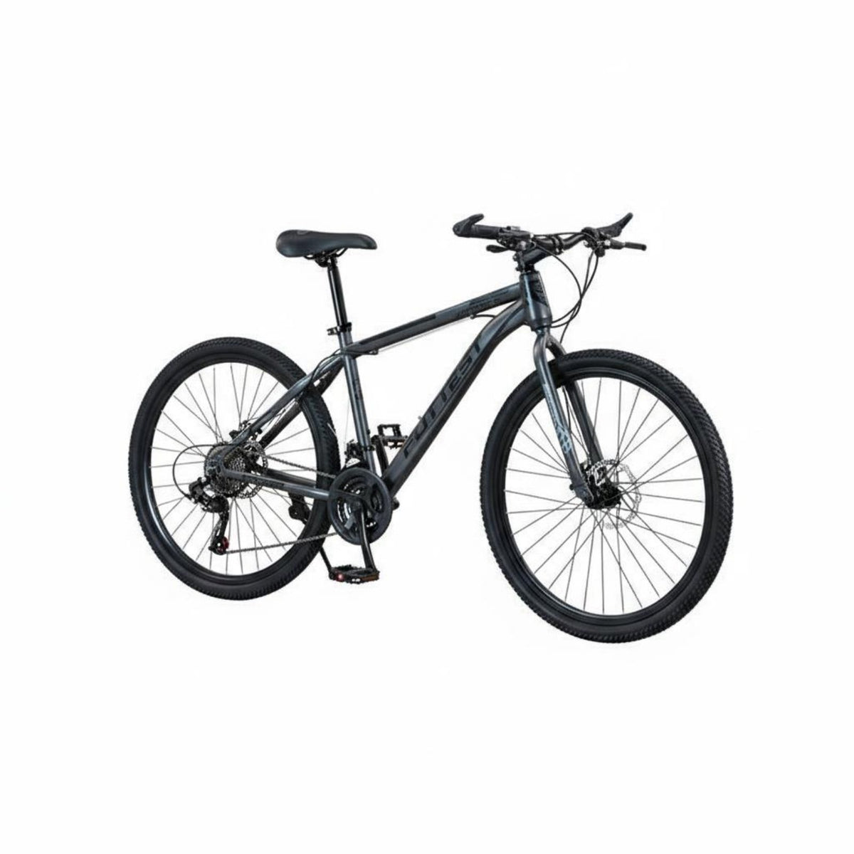 Mountain Bike Aluminum Alloy Frame Hardtail Mountain Bike Variable Speed Cycle Disc Brakes Multi-Terrain Cycle for Countryside
