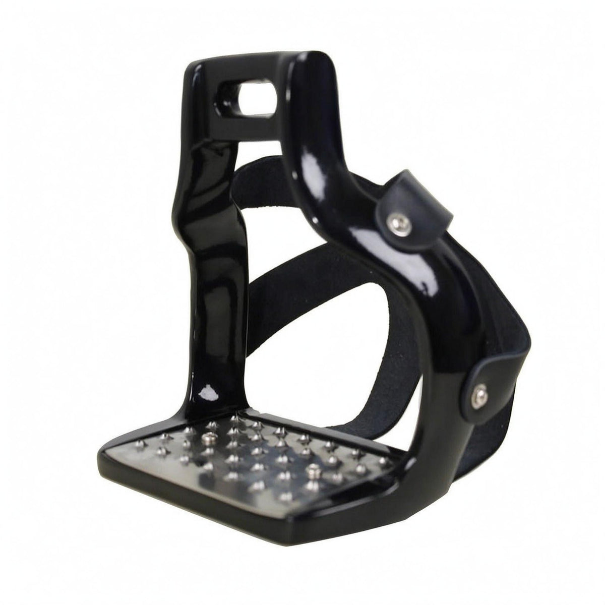 Horse Stirrups Metal Footplate Stirrups Molded Riding Gear