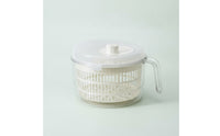 Salad Centrifuge with Handle Multifunctional Salad Washer and Dryer Quick Vegetable Washer with Basket for Meal Prep