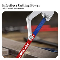 Mini Hacksaw Lightweight Small Hand Saw Ergonomic Grip Compact Hand Saw for DIY Enthusiasts, Homeowners, Carpentry, Metalworking, Home Repair