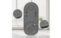 Non-Slip Jump Rope Mat with Straps Shock-Absorbing Jump Rope Mat Noise-Reducing Floor-Protecting for Fitness Enthusiasts