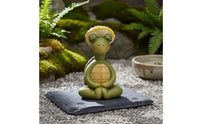Meditation Themed Meditating Creature Figurine Pastoral Garden Design Zen Creature Ornament Tranquil for Office Desk, Bookshelf
