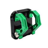 Folding Storage Hook Foldable Motorcycle Hook with Folding Arms Wear-Resistant CNC Aluminum Hanger for Commuters