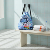 Swim Backpack with Shoe Compartment Waterproof for Children
