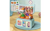 Tabletop Play Kitchen with Accessories Interactive Kids Kitchen Playset Educational Toy Pots and Pans Bright Colors for Toddlers, Daycare