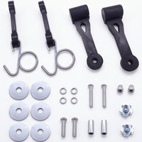Chute Latch Kit Replacement Chute Latch with Hardware Metal Construction Grade for Lawn Mower, Garden Tractor