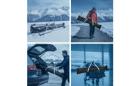 Minimalist Ski Bag Lightweight Ski Storage Bag Portable Foldable for Skiers