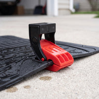 Spring-Loaded Floor Mat Cleaning Clamp Montierbar Car Mat Washing Clamp Stabil Autowasch-Mattenklemme Kompakt for Garage