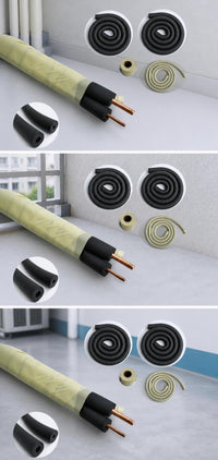 Air Conditioner Copper Pipe Insulation Sleeve with Adhesive Tape for Gree Midea Chigo Haier