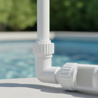 Easy Installation Double Head Pool Fountain Long-Lasting Construction Swimming Pool Waterfall Sprinkler Relaxing Ambiance for Aquatic Ponds, Elevated Ground Pools, Spas