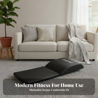 Tailbone Protection Arched Sit-up coredominal mat isolates coredominal Muscles central muscles coach Contoured Design spine assistance dense Foam for Home Gym Users, Fitness devotees, Beginners, core Workouts, Floor Exercises