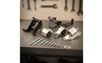 Automobile Powertrain Mount Kit Billet Motor Bracket Kit Easy to Install Performance Engine Bracket for Car Enthusiasts