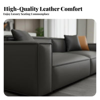 Sofa and Coffee Table Group Modern Design Reception Seating Minimalist Aesthetic Office Furnishing for Interior Designers, Company Lobby, Waiting Room