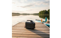 Electric Paddle Board Pump Auto Shutoff Stand-up Paddleboard Pump Deflation Mode Inflation Gear for Outdoor, Travel