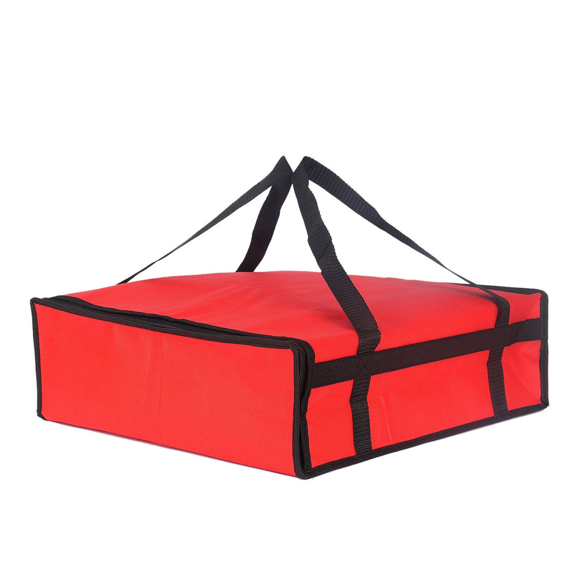 Easy Carry Handles Pizza Delivery Bag Sturdy Construction Insulated Pizza Carrier Heavy Duty for Restaurants, Caterers, Takeout