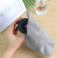 Nanoscale Microfiber Cleaning Cloth and Screen Wipes, 40x40cm Microfibre Cleaning Cloth, Lint Performance for Eyeglasses, Phone Screens and Monitors