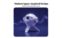 Adjustable Projection Angle Astronaut Space Light Display Controller Controlled Starry Sky Light Display USB-C Powered for Bedroom