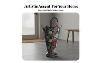 Entryway Umbrella Holder Large Capacity Decorative Entryway Umbrella Bin Decorative Floor Organizer Multi-Functional for Hallway