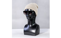 Mannequin Head with Shoulders Reflective Male Mannequin Head Smooth for Countertop Displays