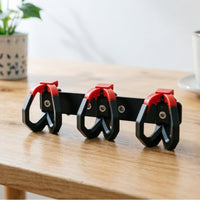 Anti-Slip Delivery Hook Mount Stable Electric Bike Hook Rack Strong Load-Bearing Vehicle Accessory Space-Efficient