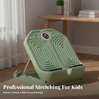 Improves Flexibility Calf Stretching Board Anti-Slip Surface Standing Stretch Pedal Portable Design Adjustable Slant Board Heavy-Duty for Children, Stretching Exercises, Office