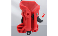 Single-Handed Operation Power Tool Belt Clip Heavy Duty Quick Release Tool Holder Portable Work Accessory for Electricians, Carpenters