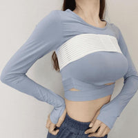 Reduces Movement Antimotion Bust Band Breathable Material Breast Stabilizer Band High Elasticity Chest Support Adjustable for Athletes, Fitness Enthusiasts, Nursing Mothers, Running, Exercise, Gym Sessions, Daily Wear