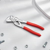 Interlocking and Groove Pliers Quick Grip Locking Channel-Type Wrench Pliers Construction Hand Tool for Plumbing Repair, Workshop