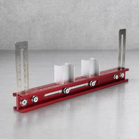 Wardrobe Hanger Positioning Ruler Accurate Mounting Jig Customary Tool for Furniture Installers