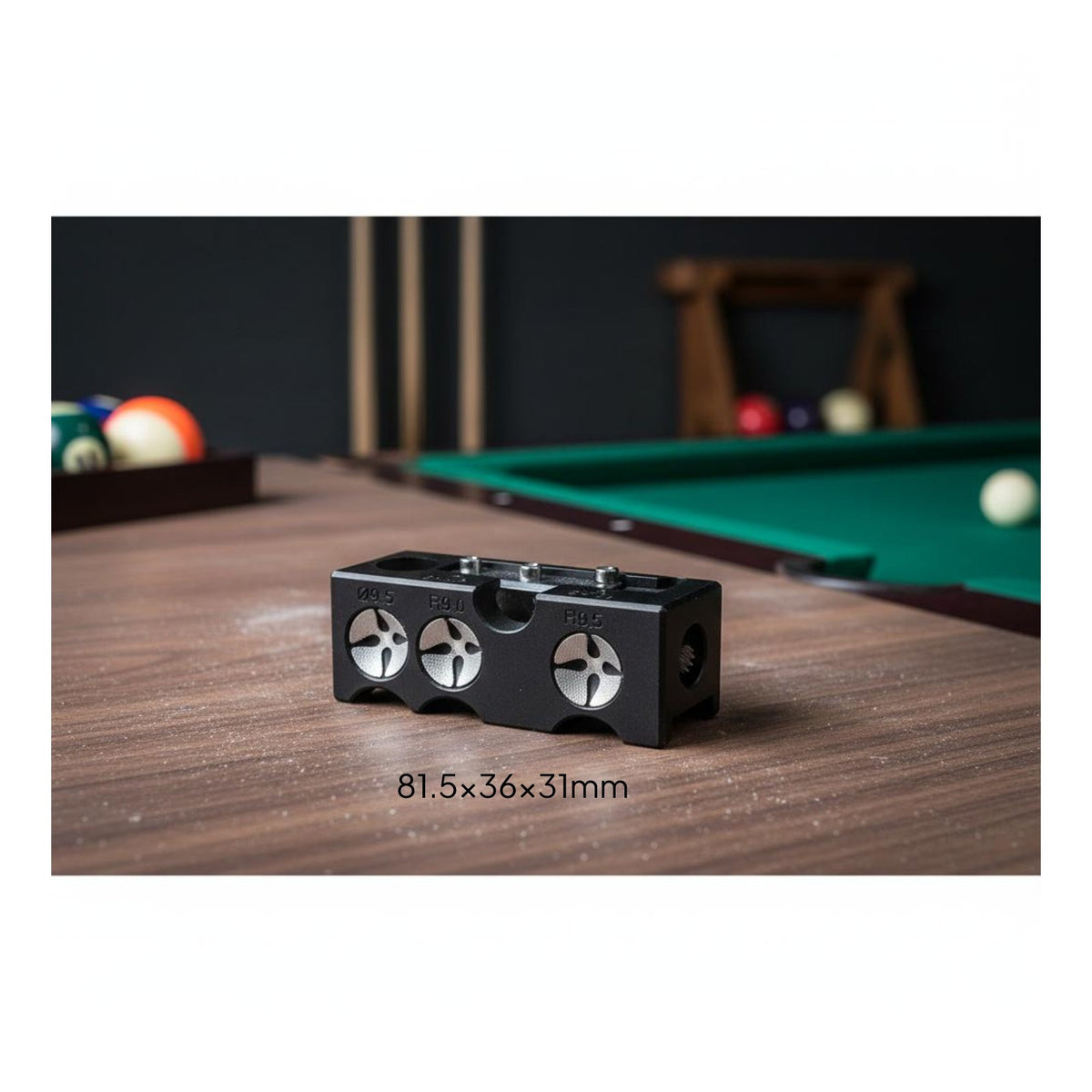 Billiard Cue Tip Repair Tool Portable Pool Cue Tip Repair Tool Lightweight