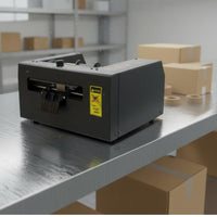 Metal Body Automatic Adhesive Tape Cutter Smart Sensing Desktop Tape Cutting Machine Even Feeding Office Supply Compact