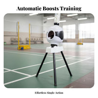 Automatic Badminton Serving M Electric Hine Fixed Point Serve Portable Shuttlecock Launcher Indoor Outdoor Use Automatic Shuttlecock Pitcher