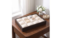 Watch Organizer with Pillows Protective Watch Display Tray Soft for Collectors
