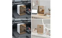 Compact Mini Fridge Portable Mini Fridge with A and C/DC Power Adapter Power Energy-Saving Cooler Versatile for Travelers, Students, Commuters