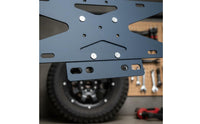 Sturdy Spare Tire License Plate Bracket Heavy Duty Metal Rear Tire License Bracket Easy Install Tailgate Spare Wheel Plate Holder No Drilling for Trail Driving