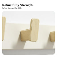 No-Drill Installation over-the-Door Hook Rack Easy to Install Coat Hanger Assemblyhome Organization Organizer Strong Load Bearing for Homeowners, Students, Families, Entryway, Bedroom, Bathroom, Dorm Room