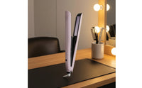 Wide-Plate Steam Hair Straightener Frizz Unbound Hair Straightener with Water Tank Smooth Steam Flat Iron Damage Reducing for Women, Home