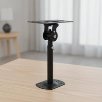 Universal Fit Adjustable Ceiling Speaker Mount 360° Rotation Heavy Duty Audio Bracket for KTV Room, Home Theater