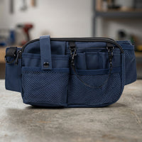 Medical Waist Bag Multi-Pocket Nurse Fanny Pack Nurse Waist Pouch Handsunrestricted Organizer Belt Bag with D-Rings Adjustable