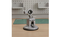 Mini Bench Vise Adjustable Drill Clamp Stand Compact Tool Accessory for Craft Hobbyists, DIY Beginners