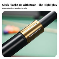 Snooker Cue Extension Extended Reach Pool Cue Extension Billiards Equipment Portable Secure Fit for Game Room, Tournaments
