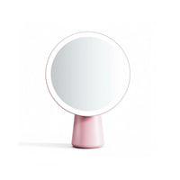3 Level Dimming LED Makeup Mirror USB Rechargeable Touch Control Makeup Mirror Soft Light Eye Protection for Women, Girls, Dorm Room, Dressing Table, Desktop