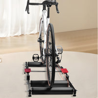 Portable Cycle Roller Exercise Equipment with Adjustable Distance Space-Saving Cycle Roller Exercise Equipment Stable Smooth for Riders