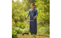 Full Length Apron Wipeable Apron with Shoulder Straps Long for Workshop, Kitchen