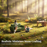 1:64 Scale Diorama Figure High Detail 1:64 Scale Miniature Person Dynamic Poses Miniature Figure Figurine for Hobbyists, Collectors