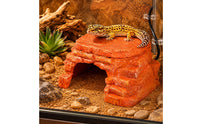 Rock Cave Heater Textured Heated Reptile Cave Looking Stone Hide Heater