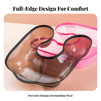 Hair Perm Shoulder Tray Leak-Resistant Hair Perm Neck Tray Clothes Protector U-Shaped Drip Collect Er for Hairstylists, Hairdressers, Barbershop