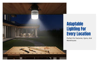 LED Bulb, E27 Base, High Power, Energy Saving, Ultra Bright, Factory Workshop Lighting