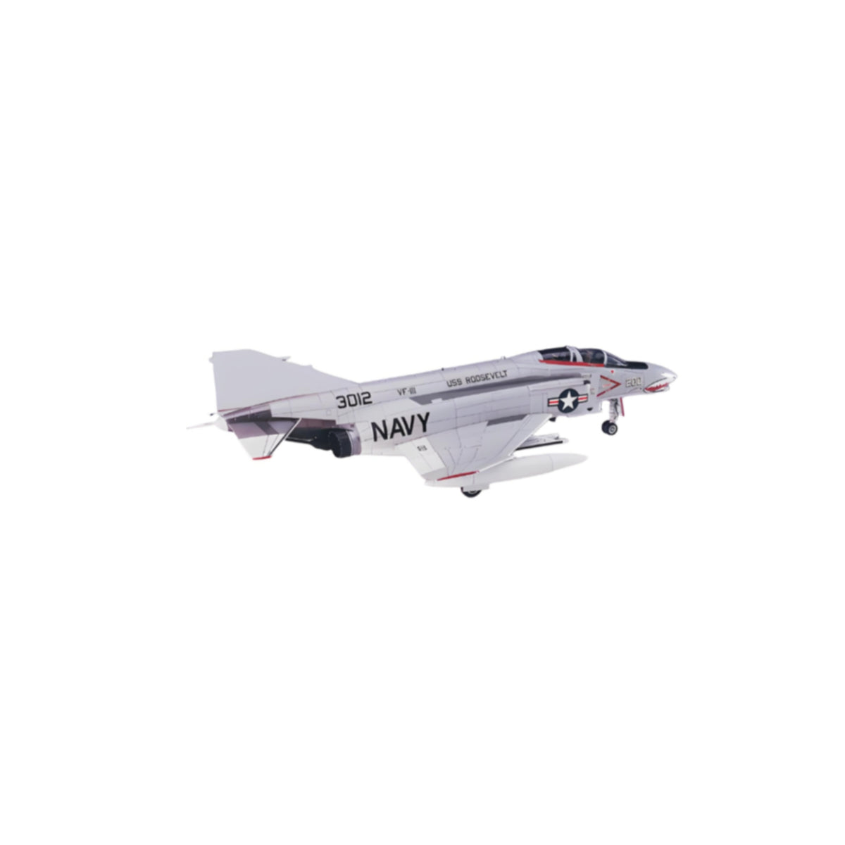 Jet II Airplane Model Kit Highly Accurate Jet II Model Kit Realistic for Hobby Builders